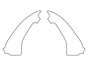 2019-2022 Acura ILX, All, Rear Marker Cover Film