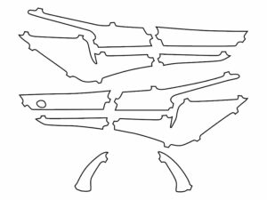 2019-2022 Acura ILX, All, Tail Light Cover Film