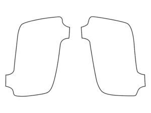 2017-2021 Acura MDX, All, Fog Light Cover Film