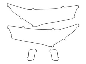 2017-2021 Acura MDX, All, Headlight Cover Film