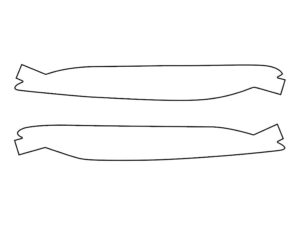 2022-2025 Acura MDX, All, Rear Marker Cover Film