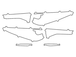 2022-2025 Acura MDX, All, Tail Light Cover Film