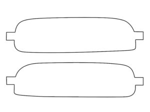 2019-2021 Acura RDX, All, Rear Marker Cover Film A-Spec