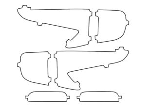 2019-2021 Acura RDX, All, Reverse Light Cover Film A-Spec