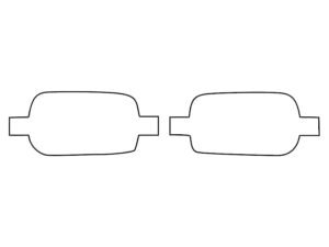 2021-2025 Acura TLX, All, Fog Light Cover Film