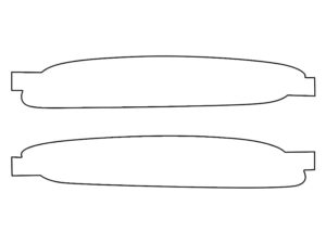 2021-2025 Acura TLX, All, Rear Marker Cover Film