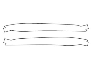 2017-2025 Alfa Romeo, Giulia, Rear Marker Cover Film