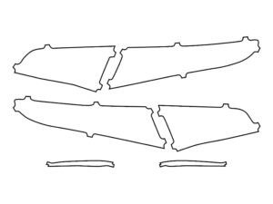 2017-2025 Alfa Romeo, Giulia, Tail Light Cover Film