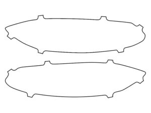 2019-2025 Aston Martin Vantage, GT4, Headlight Cover Film