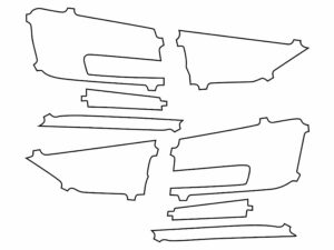 2017-2021 Audi A3, All, Tail Light Cover Film