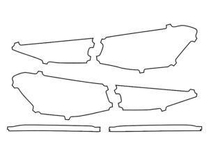 2022-2025 Audi A3, All, Tail Light Cover Film