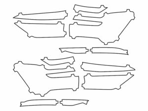 2020-2025 Audi A6, Wagon, Allroad, Tail Light Cover Film