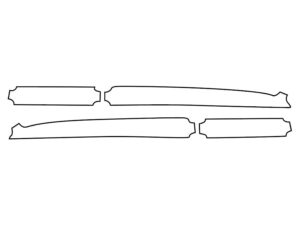 2022-2025 Audi A8, All, Rear Marker Cover Film