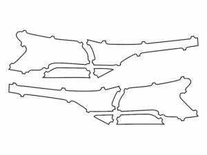 2022-2025 Audi E-tron, GT, Tail Light Cover Film