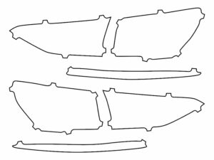 2019-2025 Audi Q3, All, Tail Light Cover Film