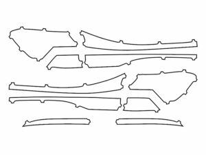 2022-2025 Audi Q4, E-Tron, Tail Light Cover Film
