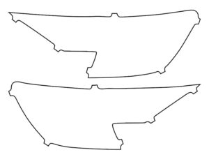 2019-2023 Audi Q8, All, Headlight Cover Film