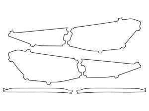 2022-2025 Audi RS3, All, Tail Light Cover Film