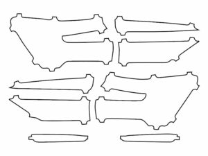 2021-2025 Audi RS6, Avant, Tail Light Cover Film