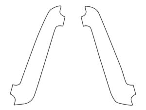 2021-2025 Audi RS7, All, Rear Marker Cover Film