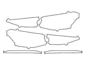 2022-2025 Audi S3, All, Tail Light Cover Film