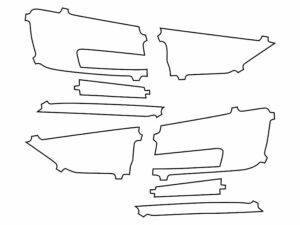 2017-2020 Audi S3,RS3, All, Tail Light Cover Film Hatchback