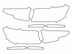 2020-2025 Audi S4,RS4, All, Tail Light Cover Film Euro Wagon