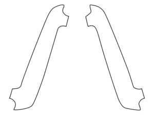 2020-2025 Audi S7, All, Rear Marker Cover Film