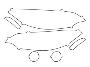 2014-2021 BMW 2 Series, All, Headlight Cover Film