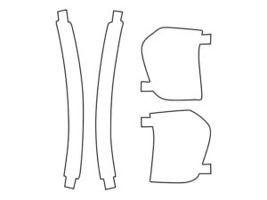 2022-2025 BMW 2 Series, Coupe, Side Marker Cover Film