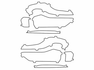 2022-2025 BMW 2 Series, Coupe, Tail Light Cover Film