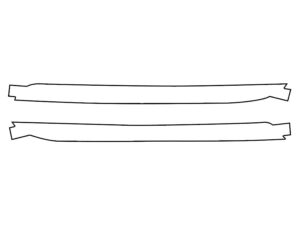 2020-2025 BMW 2 Series, Gran Coupe Base, Rear Marker Cover Film