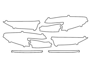 2020-2025 BMW 2 Series, Gran Coupe Base, Tail Light Cover Film