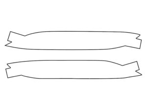 2020-2025 BMW 2 Series, Gran Coupe M-Sport, Rear Marker Cover Film