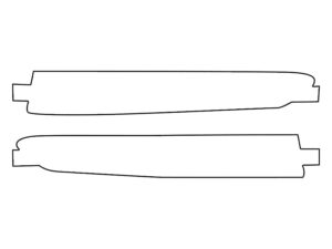 2019-2025 BMW 3 Series, All, Rear Marker Cover Film M-Sport