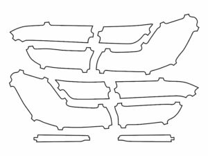 2019-2025 BMW 3 Series, All, Tail Light Cover Film M-Sport