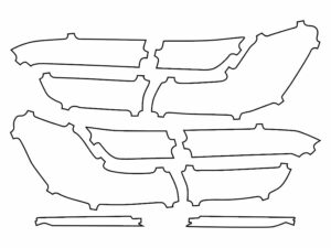 2019-2025 BMW 3 Series, M-Sport, Tail Light Cover Film