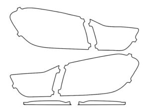 2018-2020 BMW 430i, All, Tail Light Cover Film
