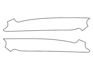 2021-2025 BMW 4 Series, All, Rear Marker Cover Film