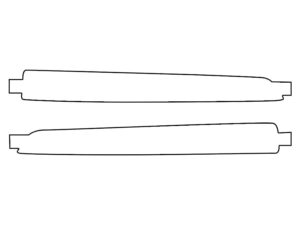 2021-2025 BMW 4 Series, Gran Coupe, Rear Marker Cover Film