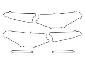 2021-2025 BMW 4 Series, Gran Coupe, Tail Light Cover Film