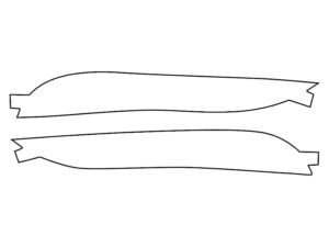 2017-2020 BMW 5 Series, All, Fog Light Cover Film M-Sport