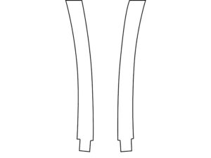 2021-2023 BMW 5 Series, All, Side Marker Cover Film