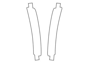 2024-2025 BMW 5 Series, All, Side Marker Cover Film