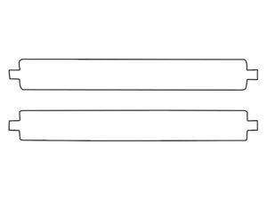 2017-2020 BMW 5 Series, M-Sport, Fog Light Cover Film