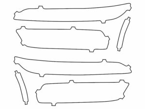 2023-2025 BMW 7 Series, All, Headlight Cover Film