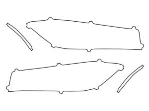 2020-2022 BMW 7 Series, All, Headlight Cover Film