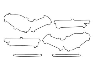 2020-2022 BMW 7 Series, All, Tail Light Cover Film