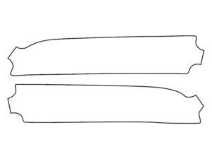 2023-2025 BMW 7 Series, 760i, Rear Marker Cover Film