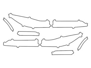 2023-2025 BMW 7 Series, 760i, Tail Light Cover Film